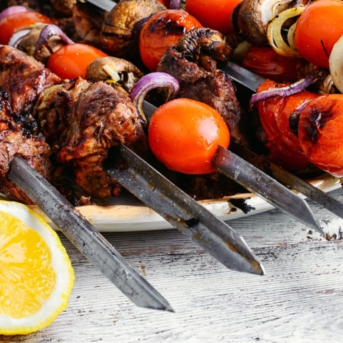 Brochettes de boeuf Tandoori